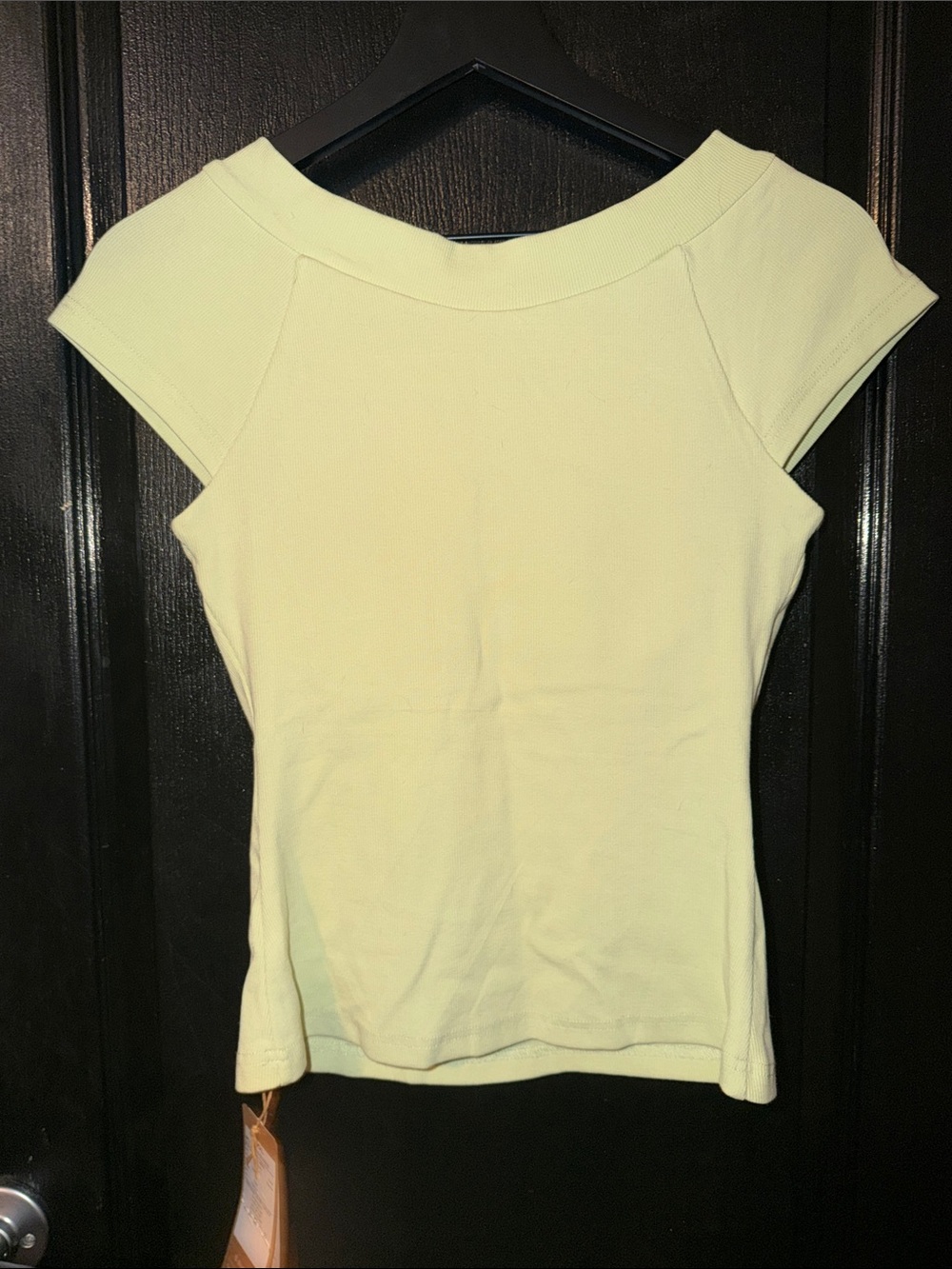 OGL Women’s Short Sleeve V-Neck Brami Top - Picture 5 of 5